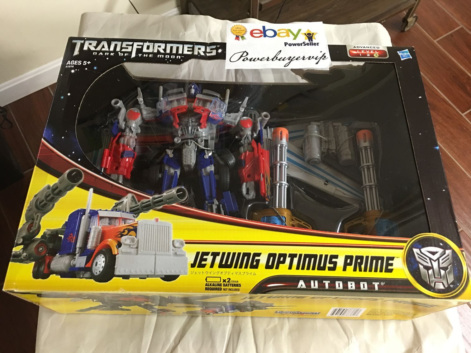 Hasbro Transformers Dark Of The Moon Supreme Class Jetwing Optimus Prime Figure